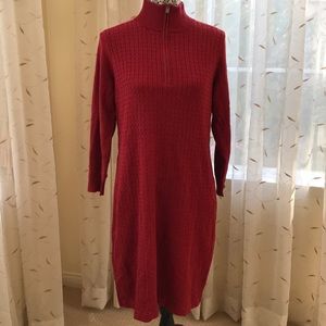 Tommy Bahama Pickford sweater dress in Cardinal